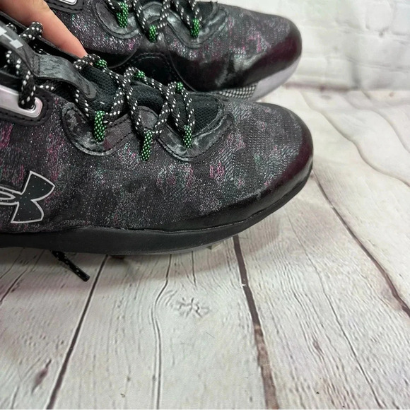 Men's Under Armour Harper 8 Low ST Metal Baseball Cleats sz 9.5 outdoor - Picture 9 of 9